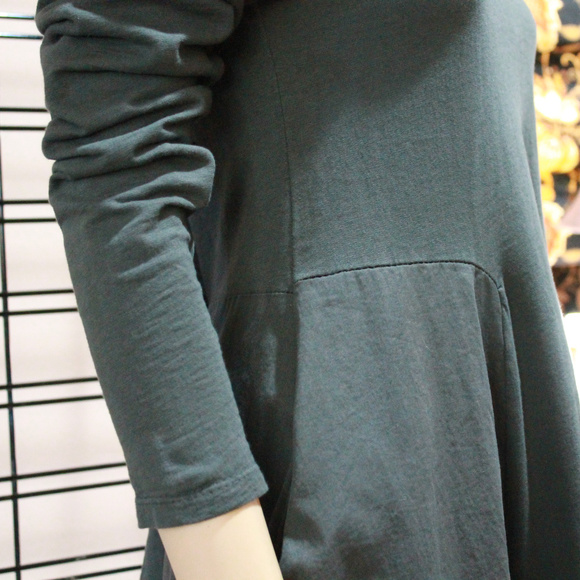 Cowl Neck Bubble Dress - Picture 2 of 4